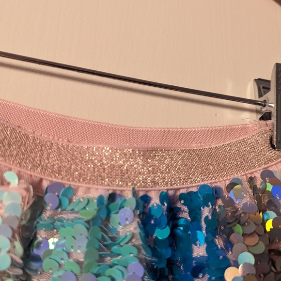 H&M 3-4 Toddler Colorful Sequin Skirt Kids - Picture 3 of 6
